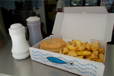 Pie and Chips
